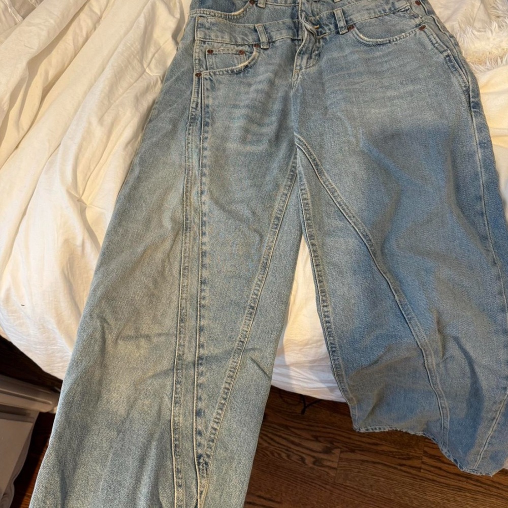 Zara Stacked Jeans